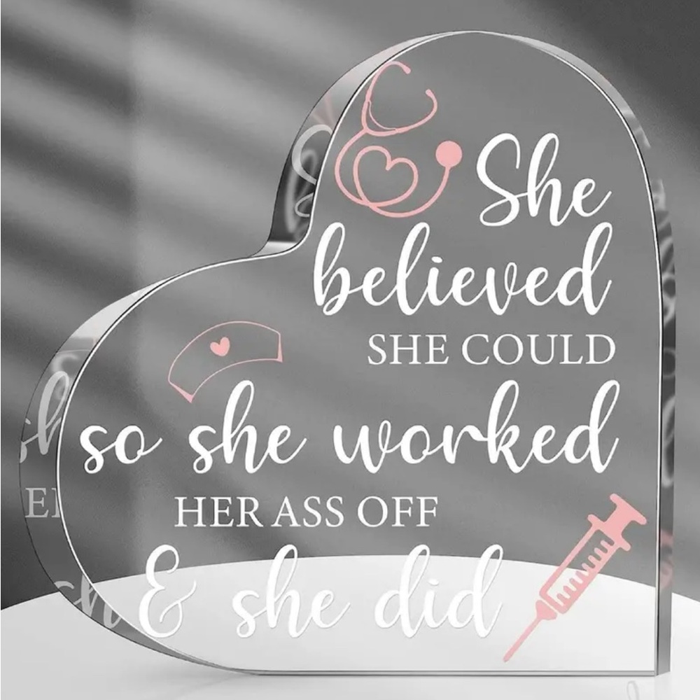 Nurse Appreciation Women Nurses Week, Day Gift Nursing Keepsakes Paperweight